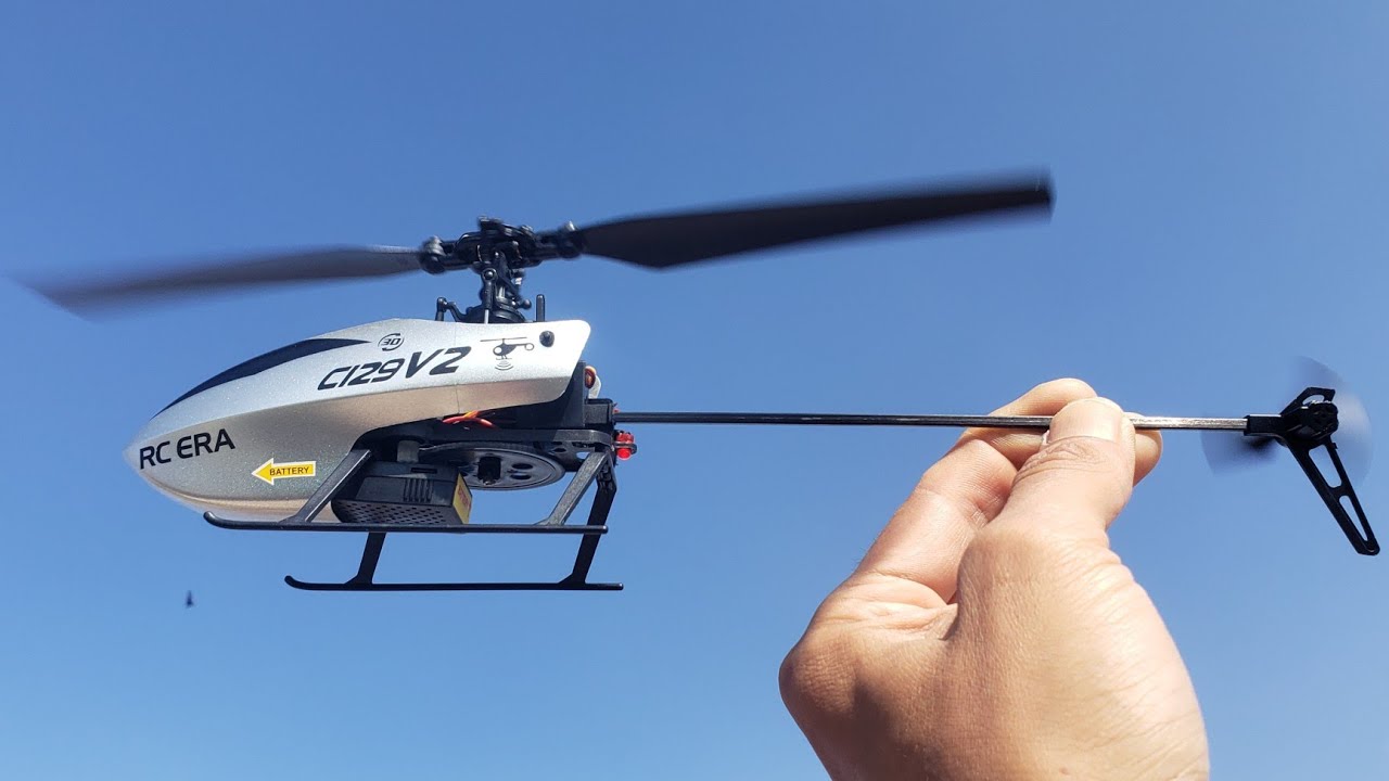 Распаковка и тестирование радиоуправляемого вертолета C129V2 4Ch 6G/3D