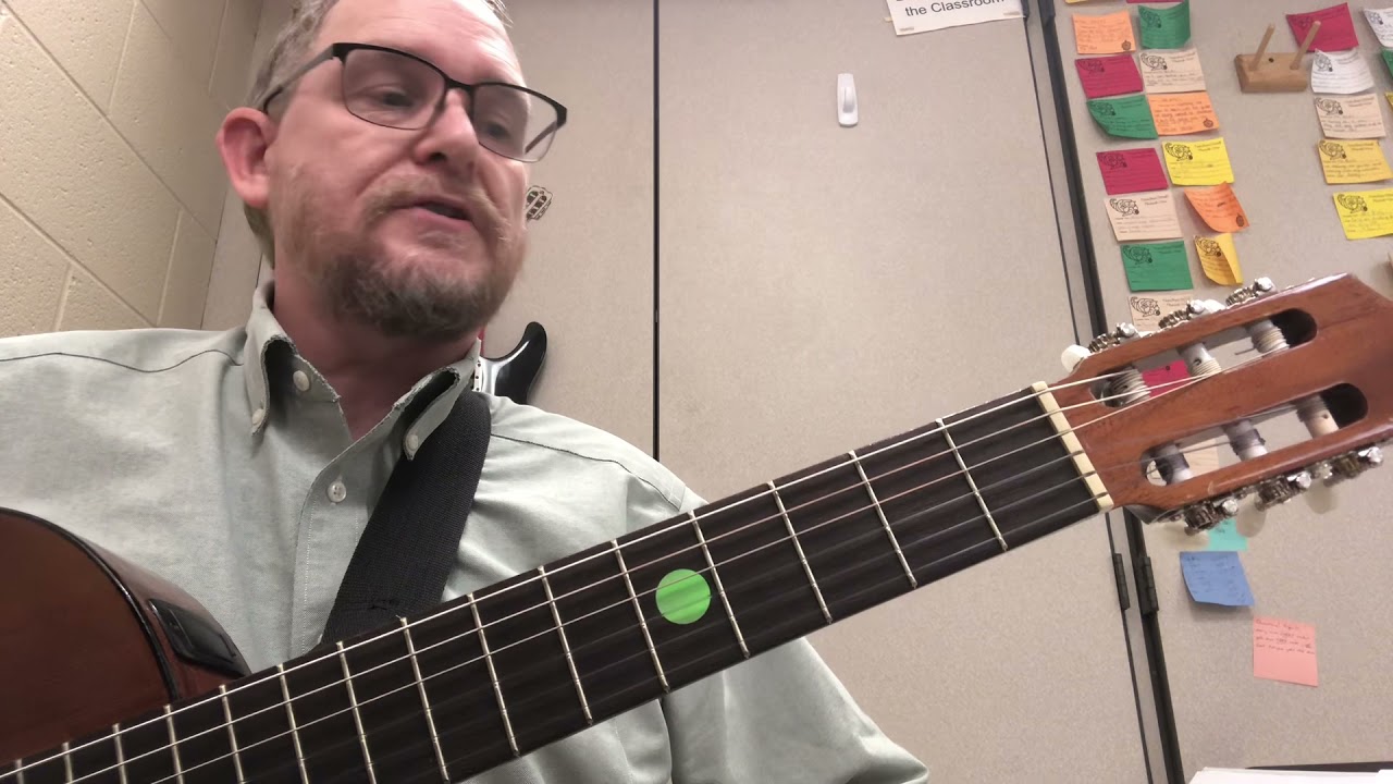 A5 Blues Shuffle, 12 bar blues form