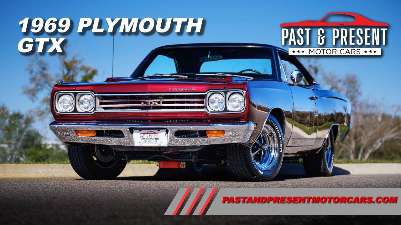 1969 Plymouth GTX 440 Maroon Black BVT 207016