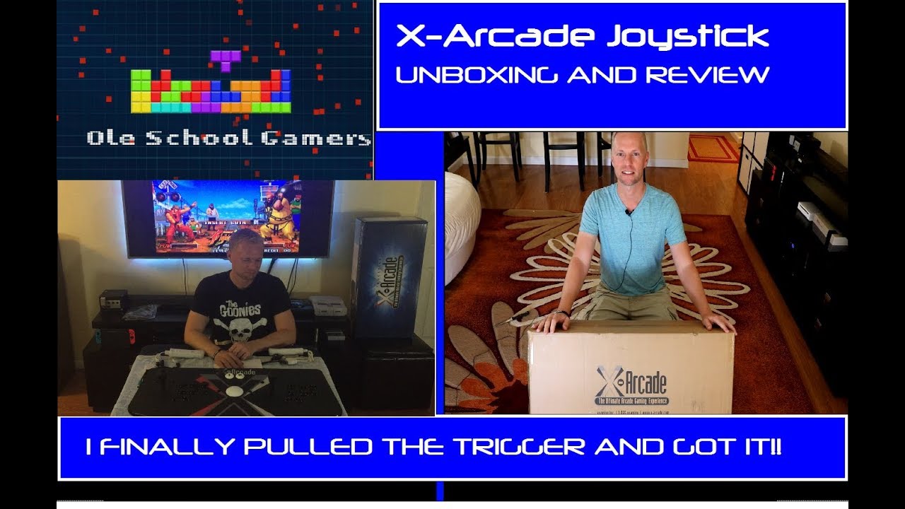 X-Arcade TankStick Unboxing and Review - I finally gave in!
