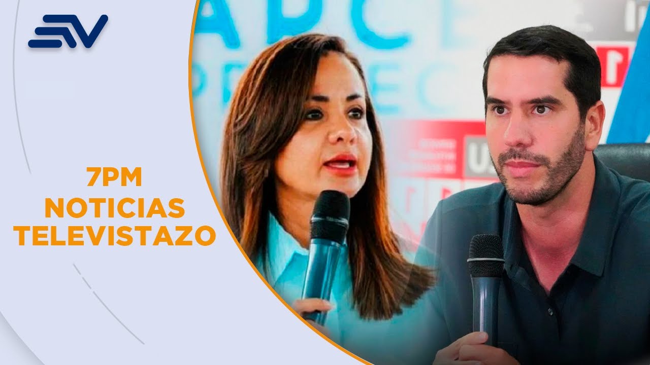 Marcela Agui&ntilde;aga se reuni&oacute; con Roberto Luque por el Quinto Puente en Guayas | Televistazo | Ecuavisa