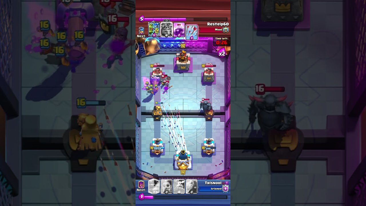 SHUTDOWN PEKKA GOBLINS GIANT #clashroyale