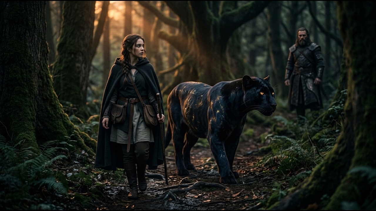 The Black Panther Followed Her Everywhere — The Alpha King Knew What It Really Was