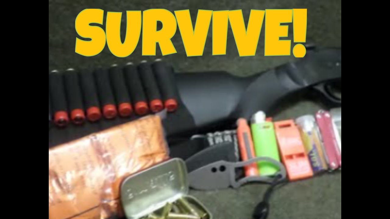 Survival Kit In A Shotgun.