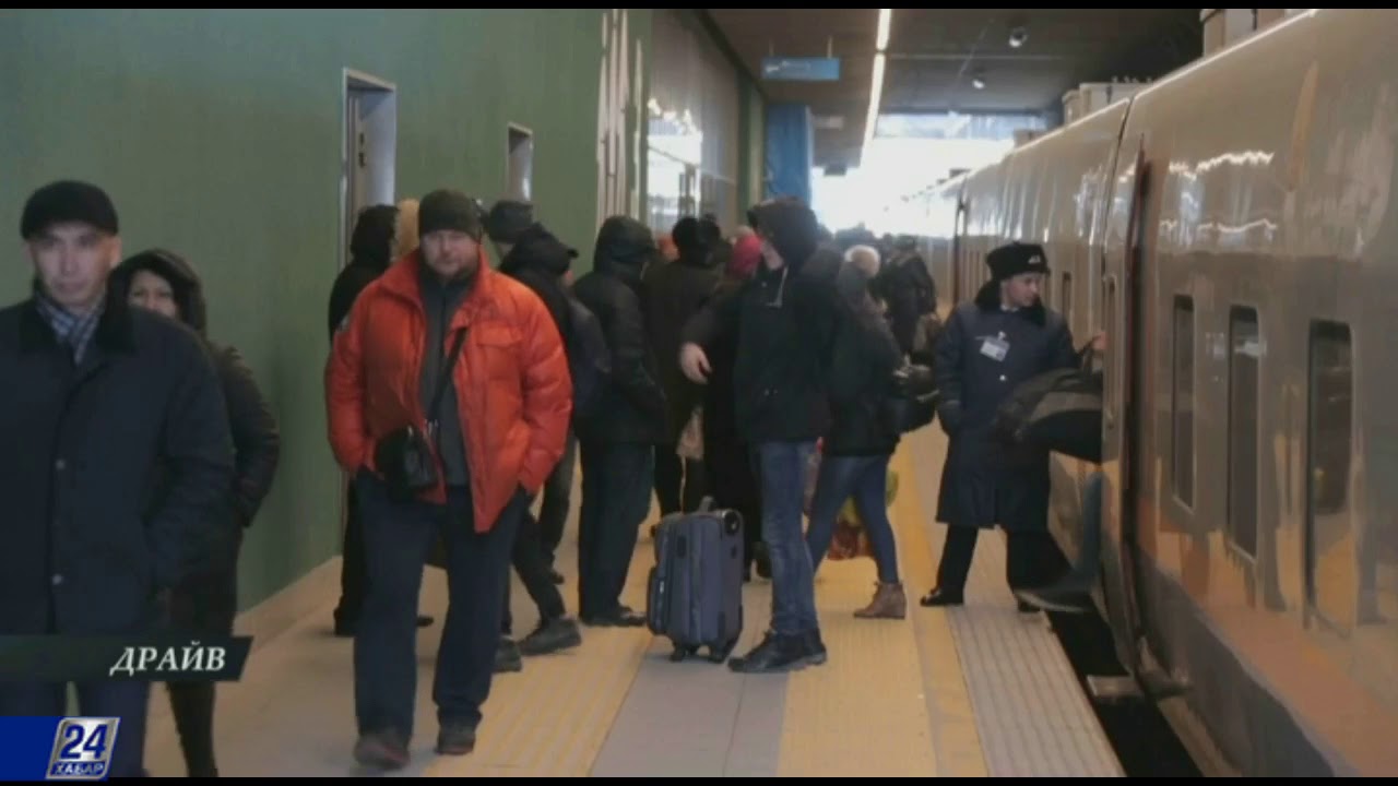 Новые широкие вагоны поезда Тальго