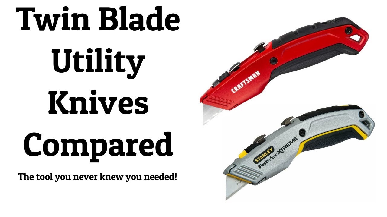 Twin Blade Utility Knives - You need one.