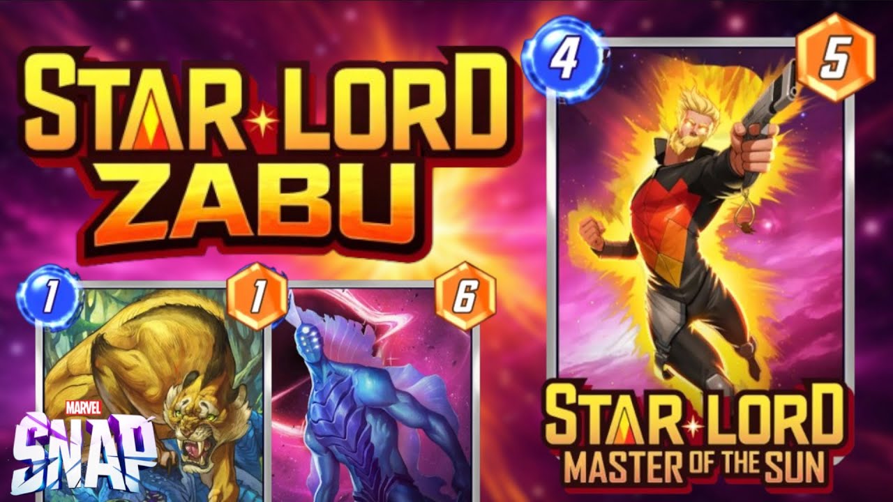 MY TAKE ON STAR-LORD & I LOVE IT!| Star Lord Zabu| Marvel Snap