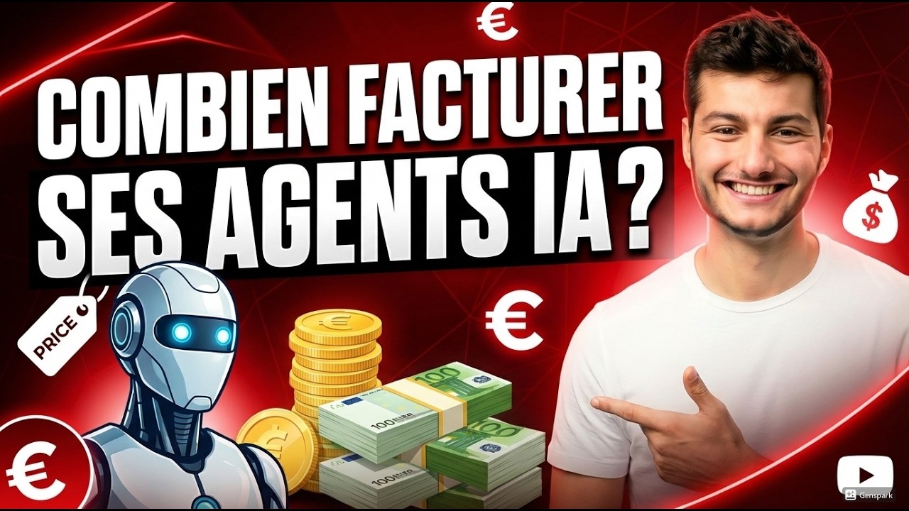 Combien facturer un agent IA ? (prix + marge + modèle)