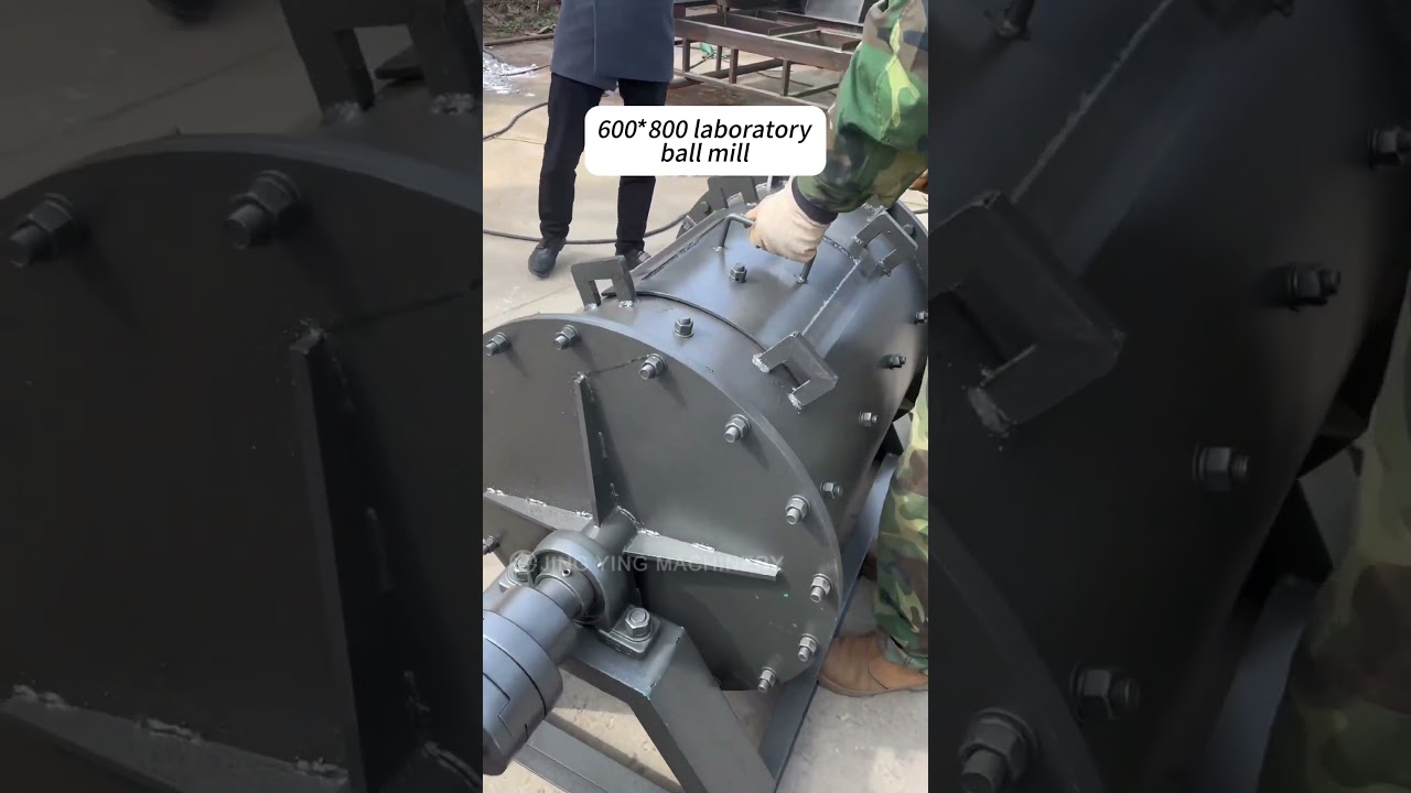 600*800 laboratory ball mill machine testing site #ball #mill #machine #powder #grinding #jycrusher