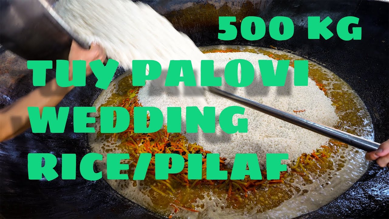 Tuy Palovi Wedding  Plov Besh Qozon Tashkent Uzbekistan Taşkent Özbekistan