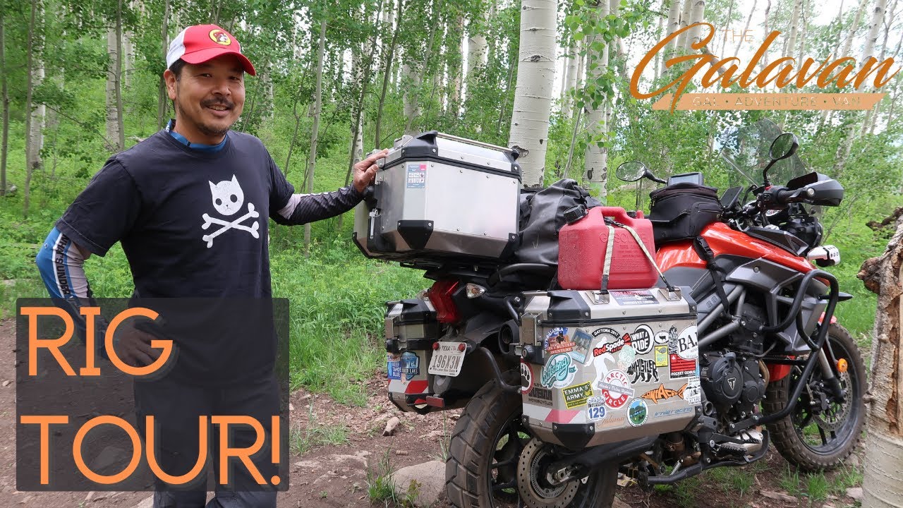 Motocamping Rig Tour | Triumph Tiger