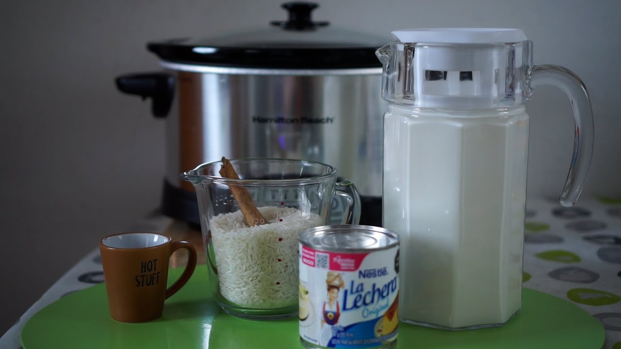 ARROZ con LECHE  en OLLA de COCCIÓN LENTA / #TODOALAOLLA #airfryer