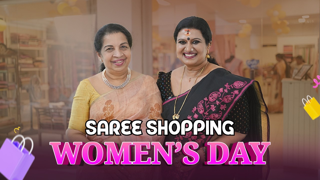 Saree Shopping Women’s Day | Devi Chandana