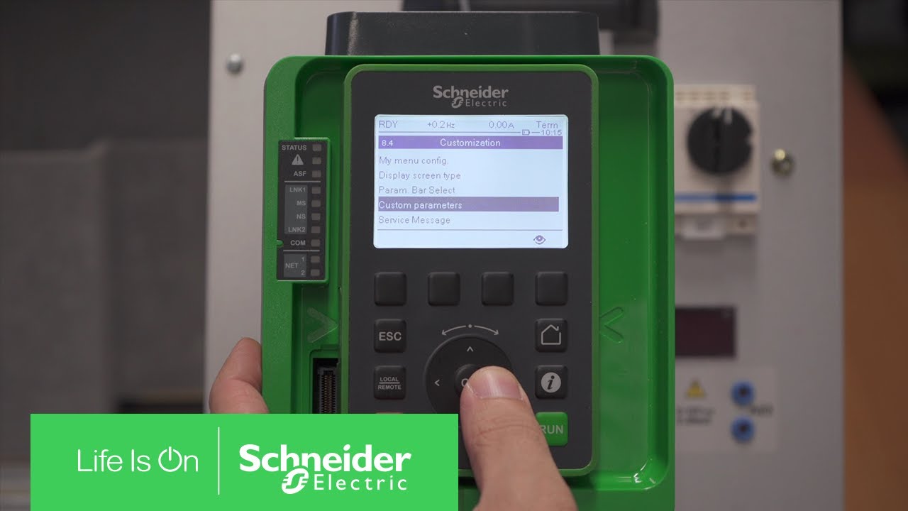 Come possiamo scalare il segnale di parametri inverter Altivar | Schneider Electric Italia