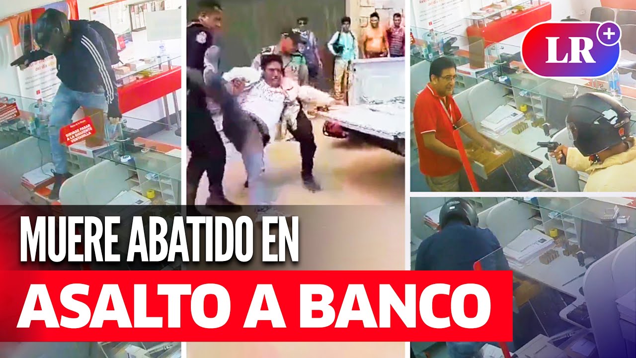 Delincuente MUERE tras FRUSTRADO ASALTO a BANCO DE LA NACI&Oacute;N en La Libertad | #LR