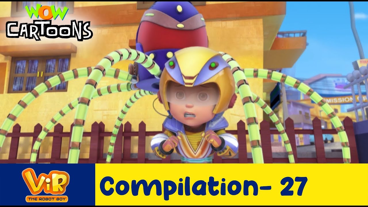 Vir the robot boy | Action Cartoon Video | New Compilation - 27| Kids Cartoons | Wow Cartoons