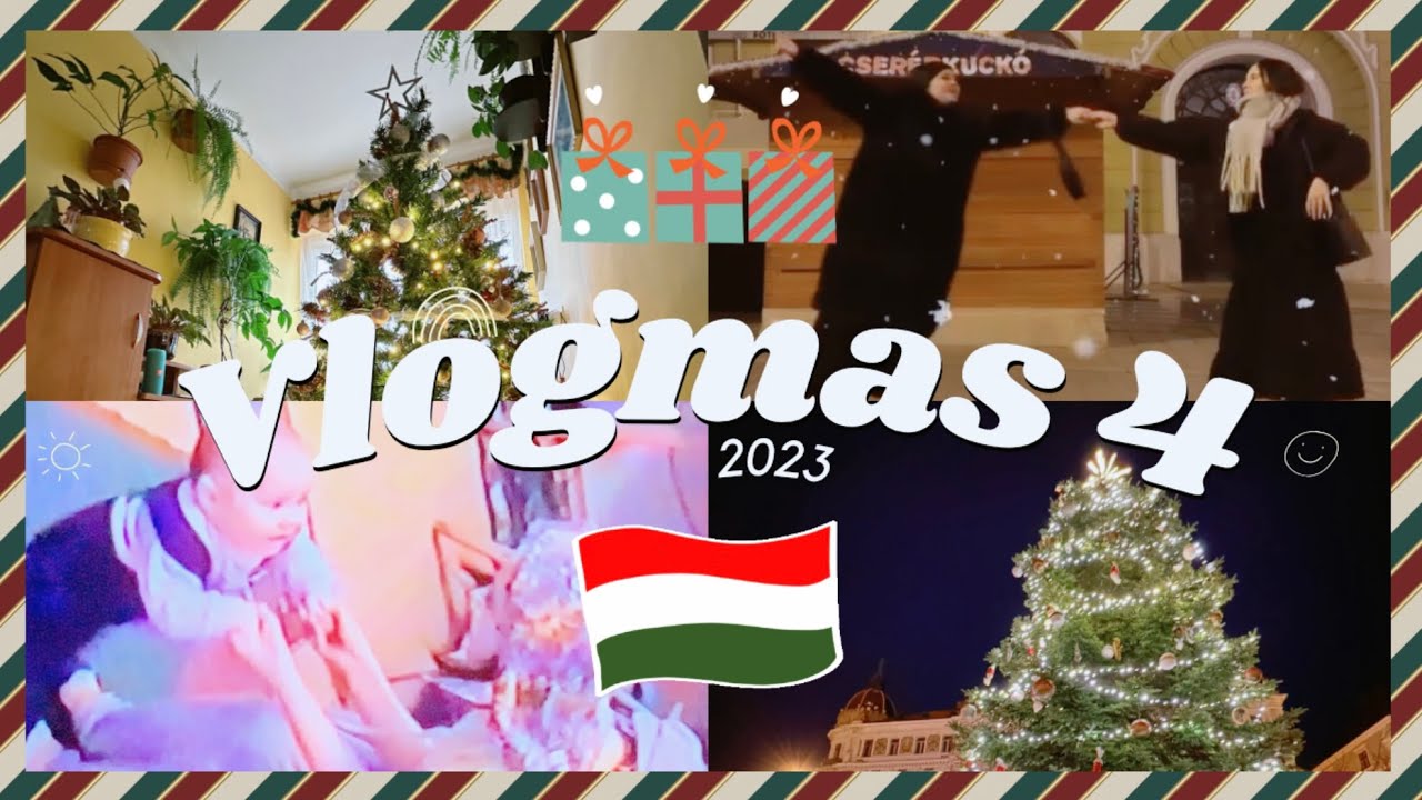 KARÁCSONY IDÉN A CSALÁDDAL🎄régi videókat is néztünk VLOGMAS23