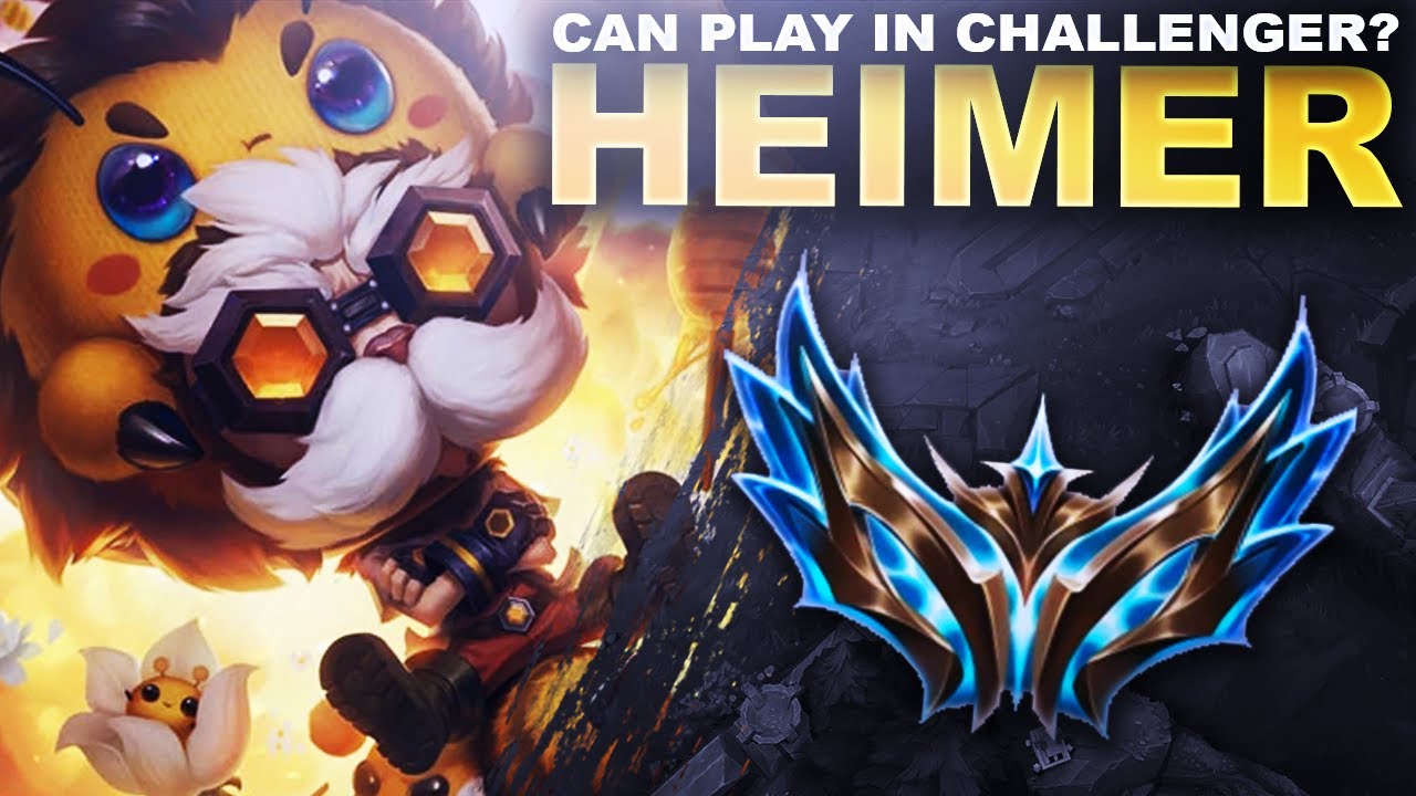 CAN YOU PLAY HEIMERDINGER UP IN CHALLENGER? | League of Legends