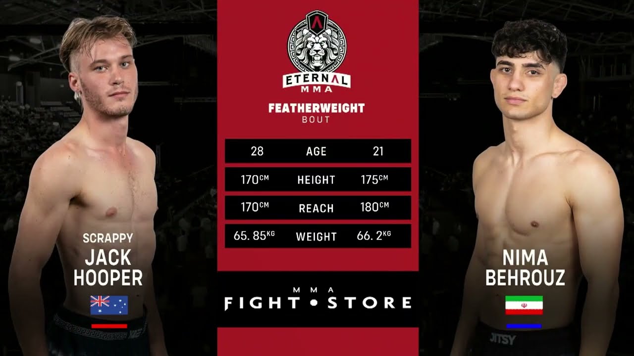 Eternal MMA 80 -  Jack Hooper VS Nima Behrouz - MMA Fight Video