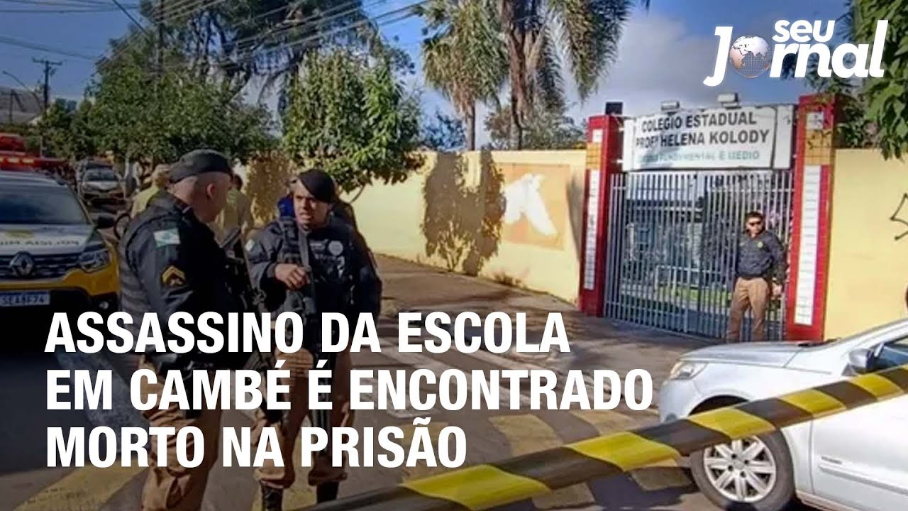 Assassino da escola em Camb&eacute; &eacute; encontrado morto na pris&atilde;o