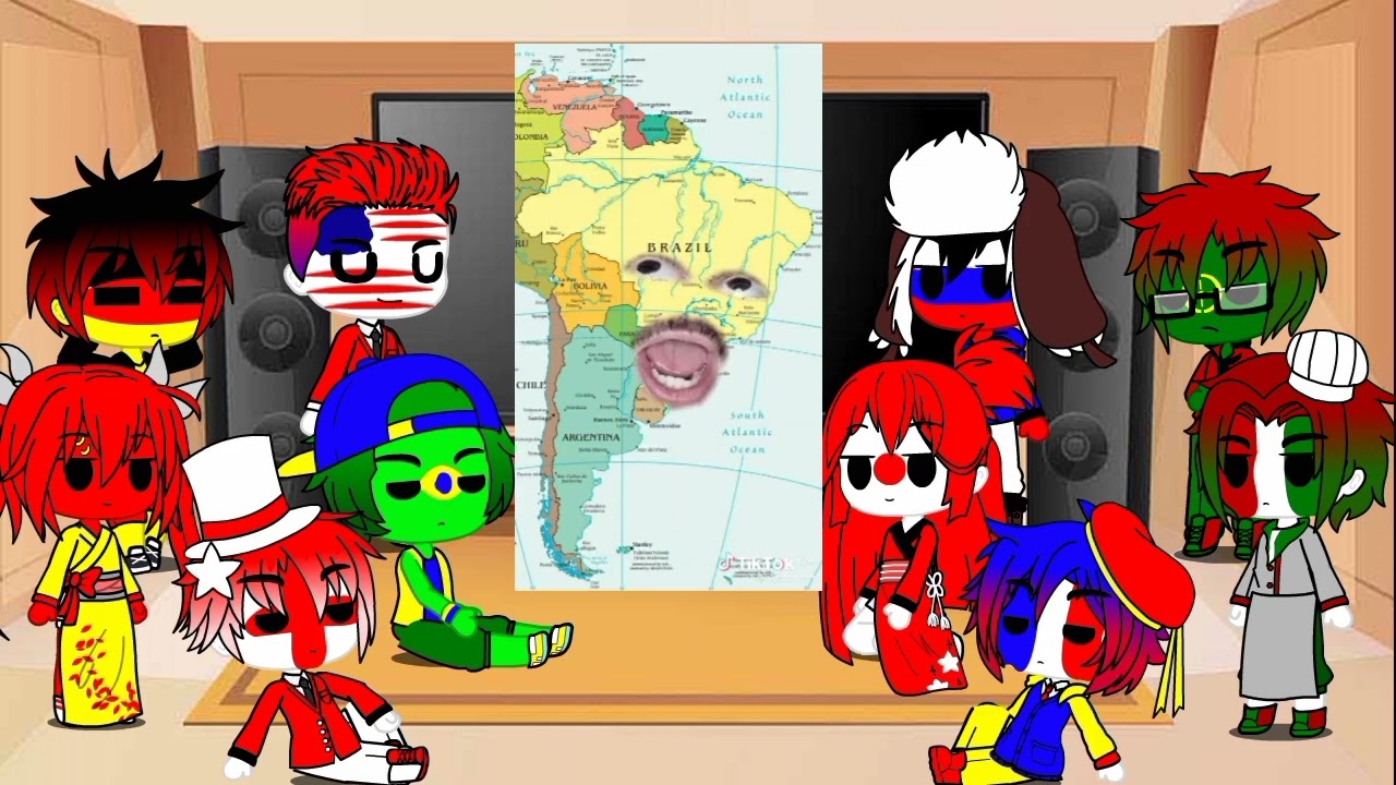 [ 🇺🇸 Países Reagindo ao seus Tiktoks - Parte 3 🇷🇺 ]