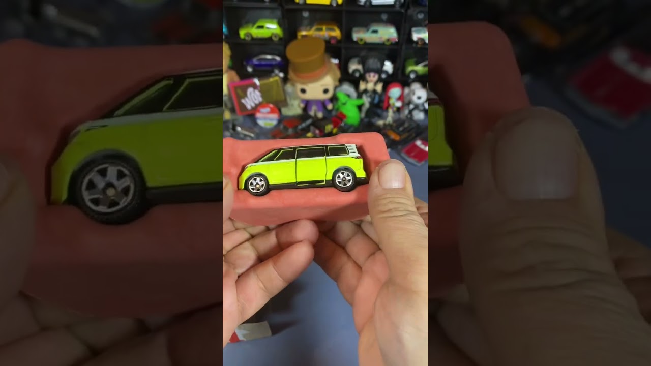#freethepiecefriday Volkswagen ID. Buzz by Matchbox #Diecast #Volkswagen