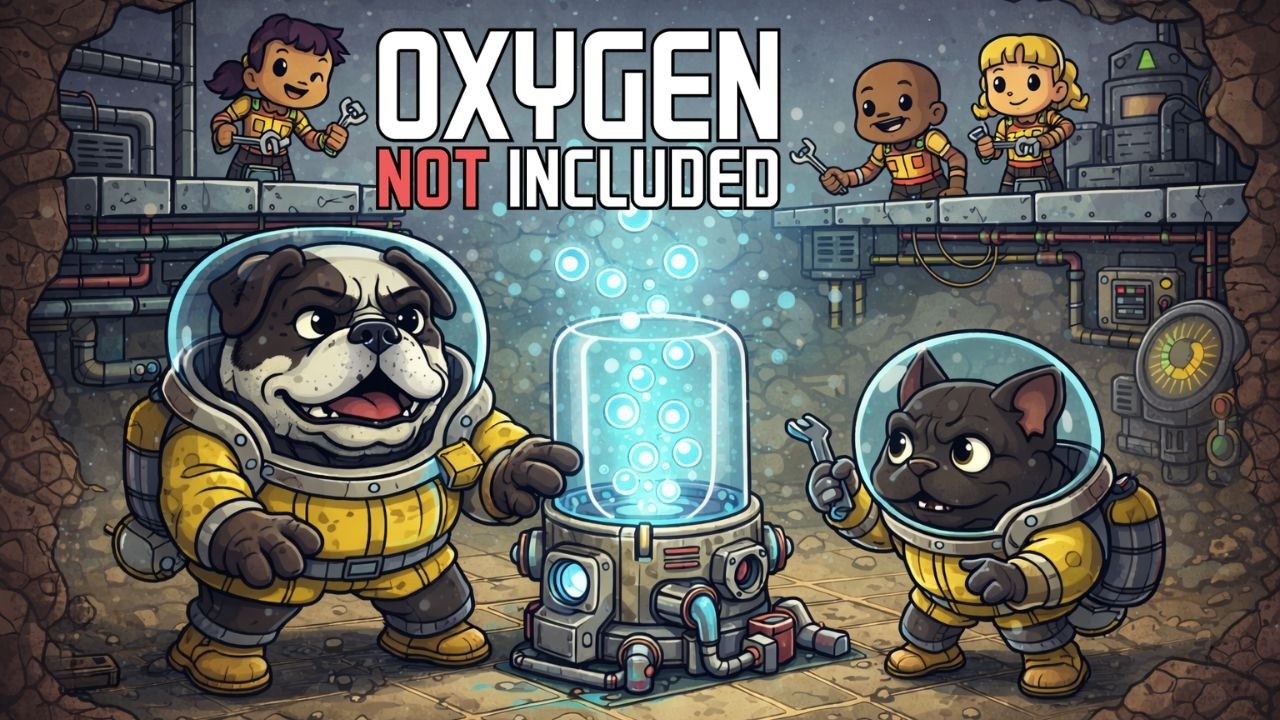 LIVE! Oxygen Not Included! Can we survive?