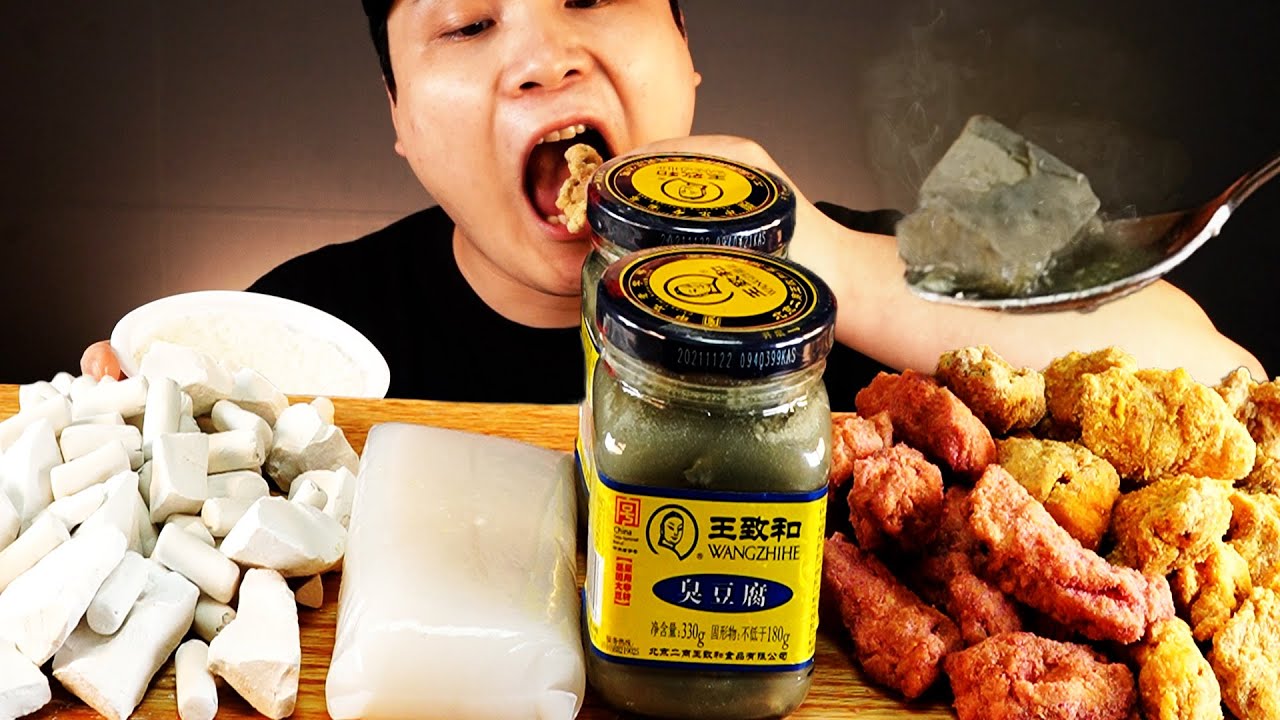 후각, 미각이 잘 안느껴질때 신호등치킨부터 취두부까지 1~4단계 테스트 먹방~!! 리얼사운드  ASMR social eating Mukbang(Eating Show)