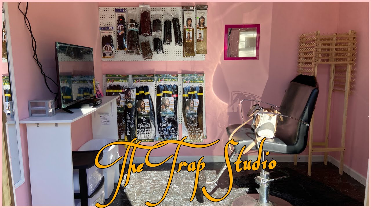 DIY BRAIDING STUDIO | SHED TO BRAIDER SALON | Nia The Braider