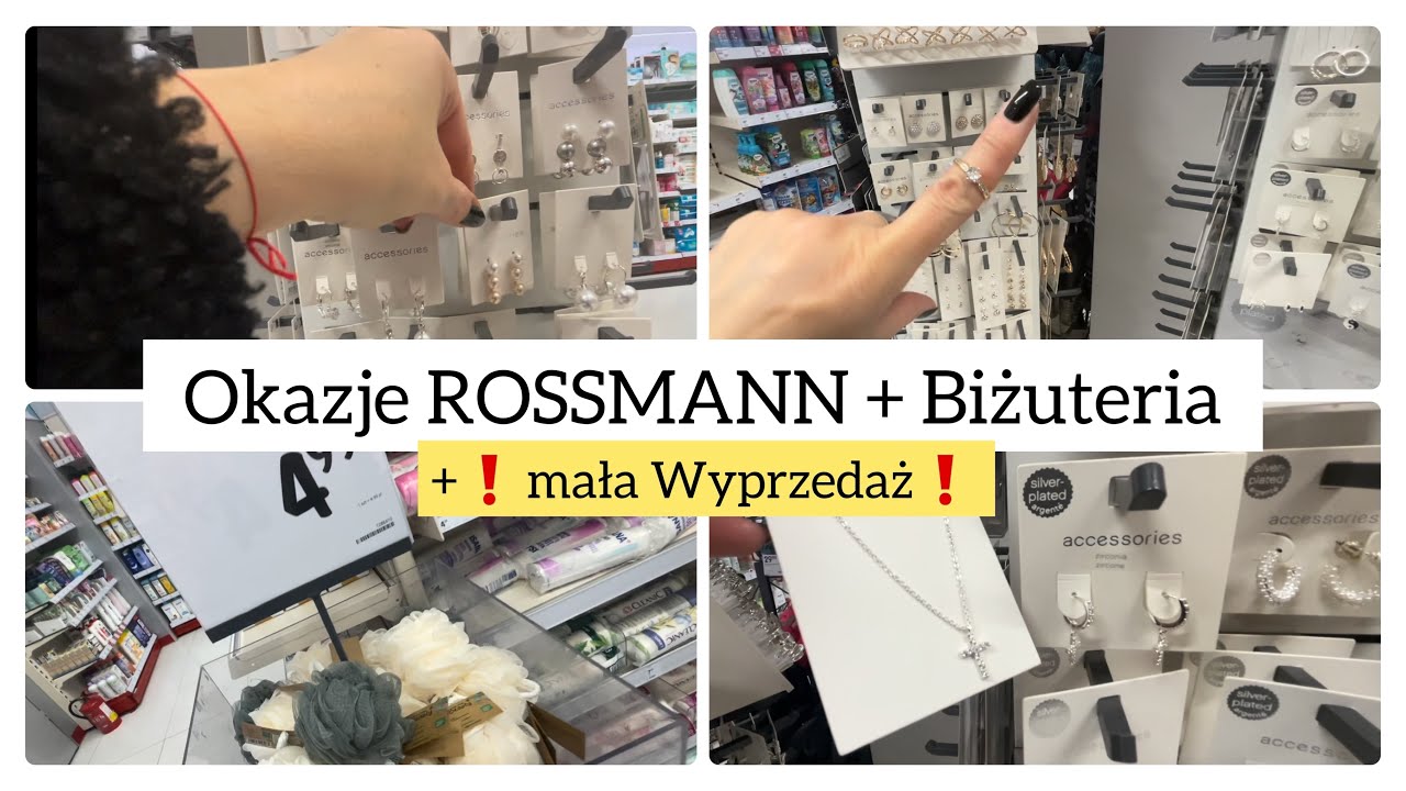 ROSSMANN❗️WYPRZEDAŻ i OKAZJE💥BIZUTERIA NOWOŚCI 💥💥💥