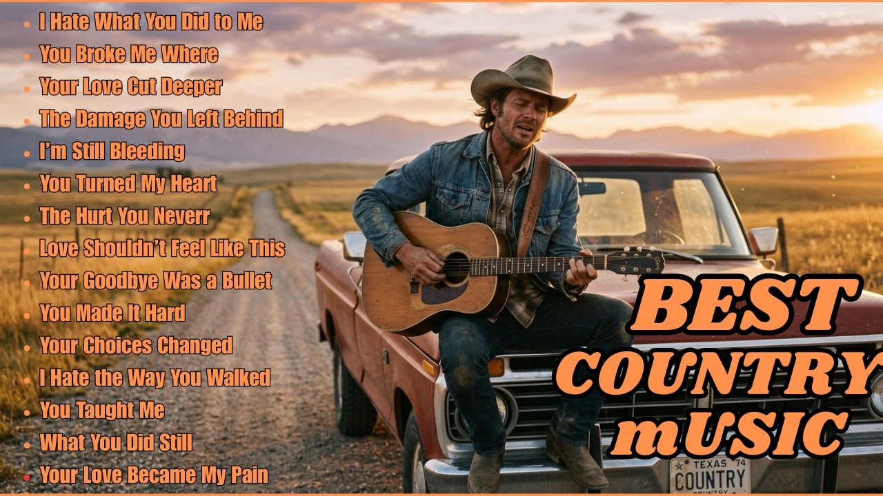 Best Sad Country Music Collection 2026 💔 Emotional Songs for Broken Hearts & Late Nights