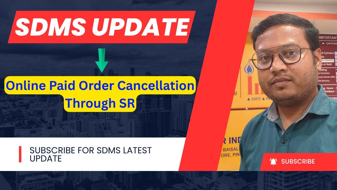 SDMS UPDATE - Online Paid Order Cancellation Now Possible Through SR!