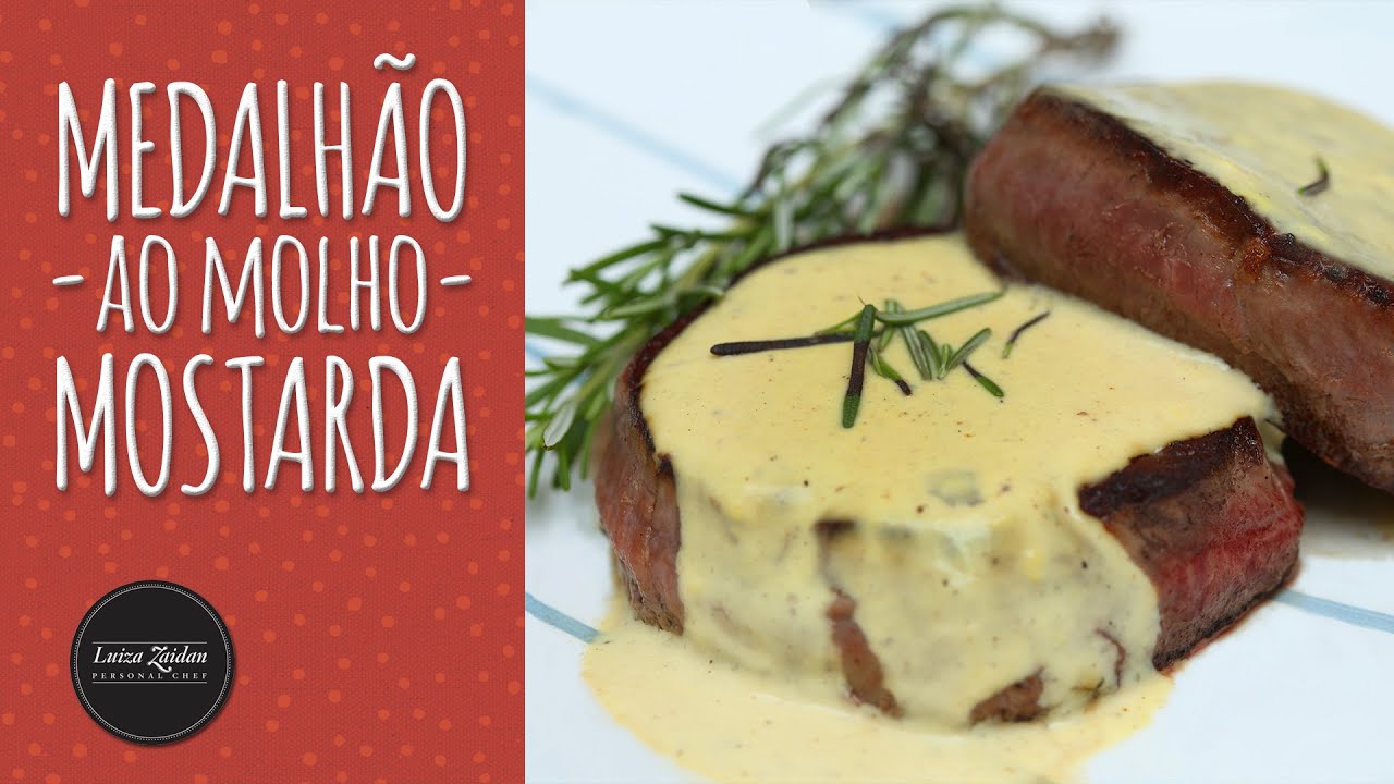 MEDALHÃO AO MOLHO MOSTARDA | LUIZA ZAIDAN