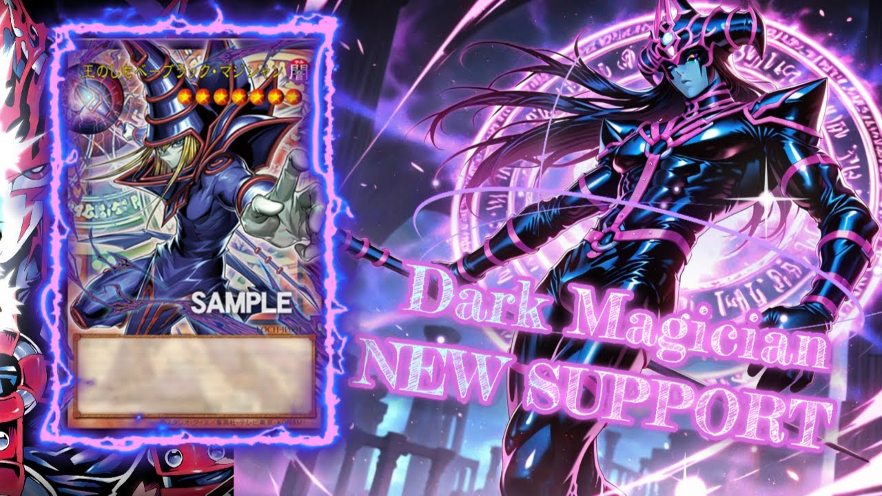 NEW DARK MAGICIAN 2 CARD COMBO FT CHAOS MAX