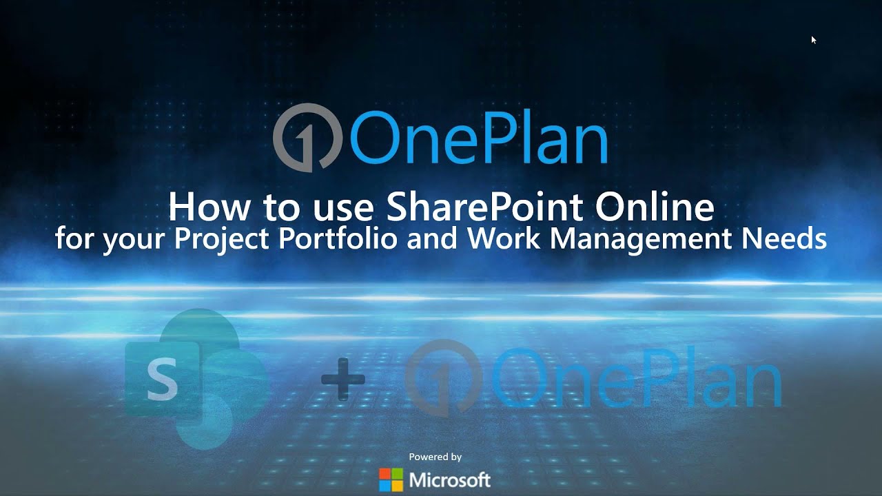 How to use SharePoint Online for your Project Portfolio and Work Management Needs