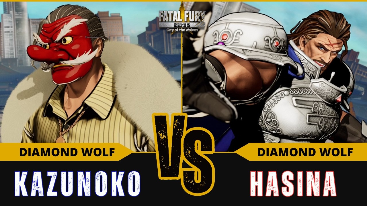 FF:CotW 👺 KAZUNOKO (Mr.Karate) vs HASINA (Wolfgang Krauser)⭐Replay Match - FATAL FURY: CotW - 5/26