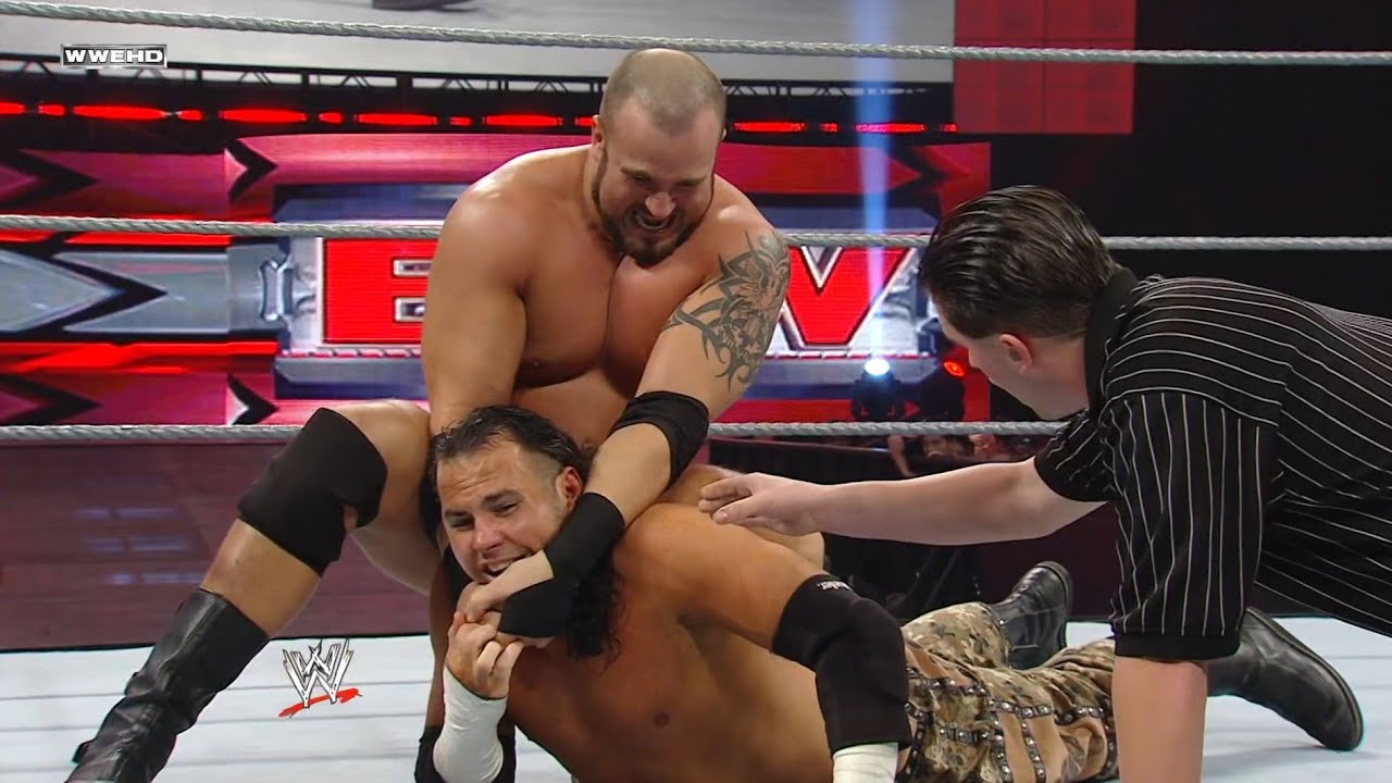 Matt Hardy vs Bam Neely: WWE ECW November 4, 2008 HD [Bam Neely Last Match in WWE]