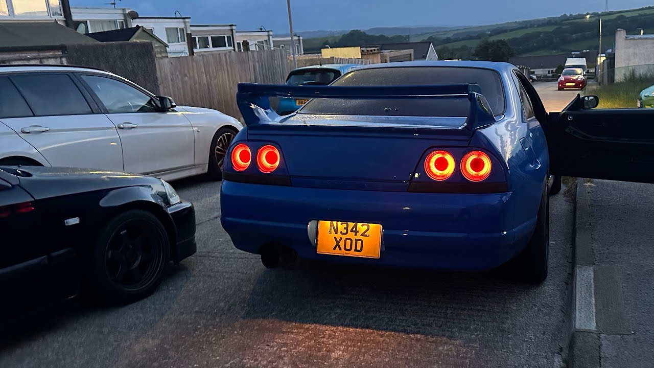 R33 Skyline Project (DYEING THE INTERIOR BLACK)