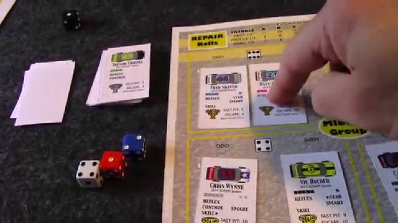 Under the Hood with Red, White & Blue Racin' Stock Car Action Game