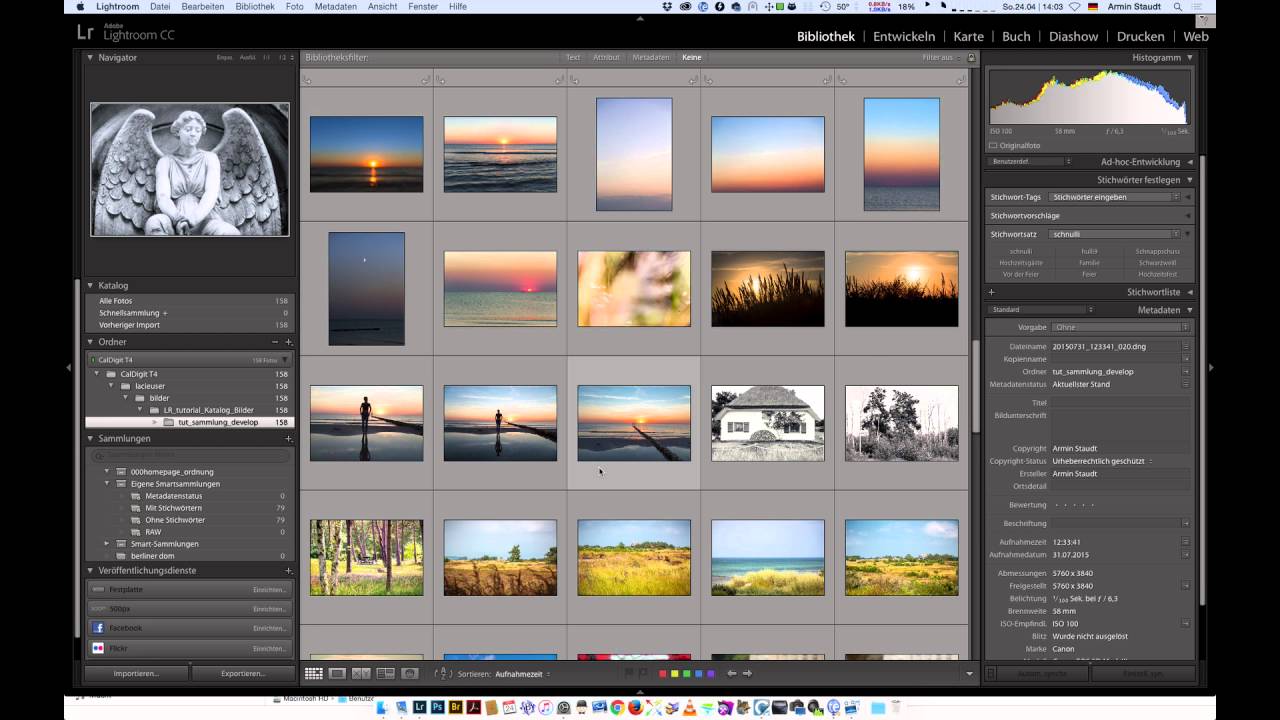 Kapitel II - Lightroom - Entwickelnmodul - Vorbemerkung