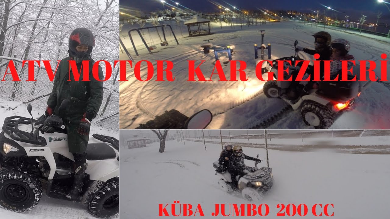 CF ATV MOTOR,KUBA JUMBO 200  KARLI YOLLAR