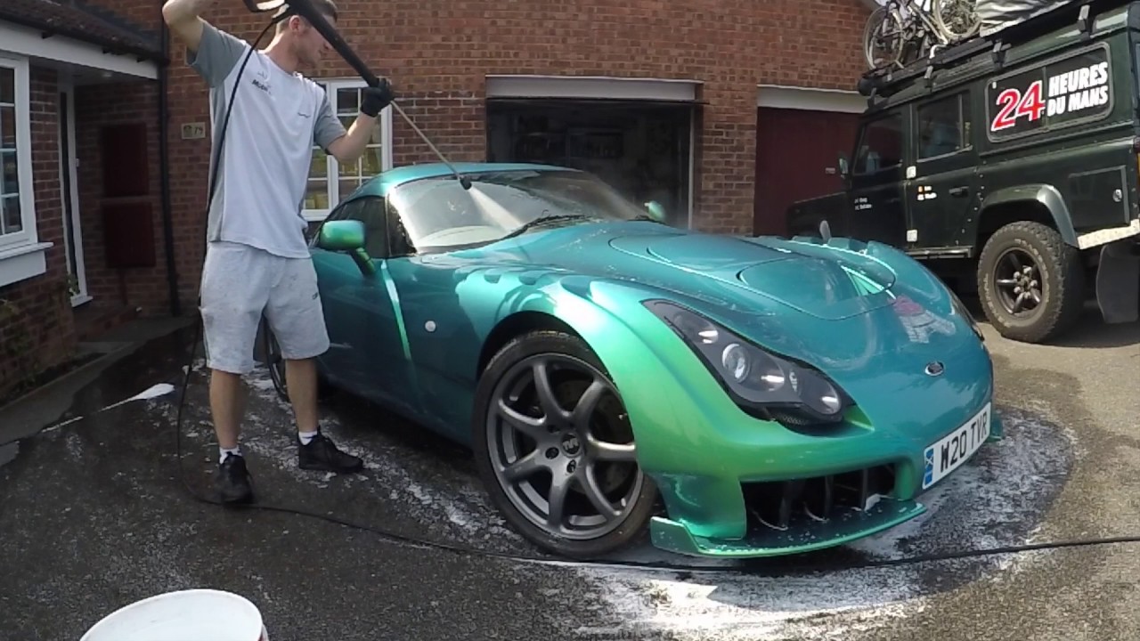 TVR Sagaris With Swissvax Best Of Show Wax