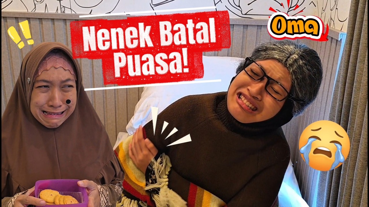 Batal Puasa - Nenek Aqilla Bikin Mbak Kunyit Jadi Bingung 😊 Drama Parodi Aqilla's Diary
