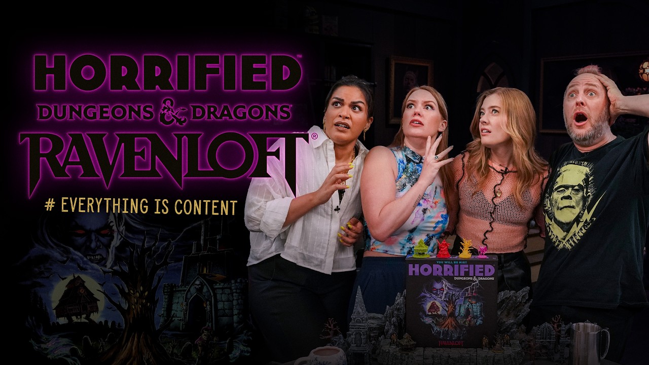 Horrified D&D: Ravenloft Actual Play ft. Jennifer English & Jasmine Bhullar