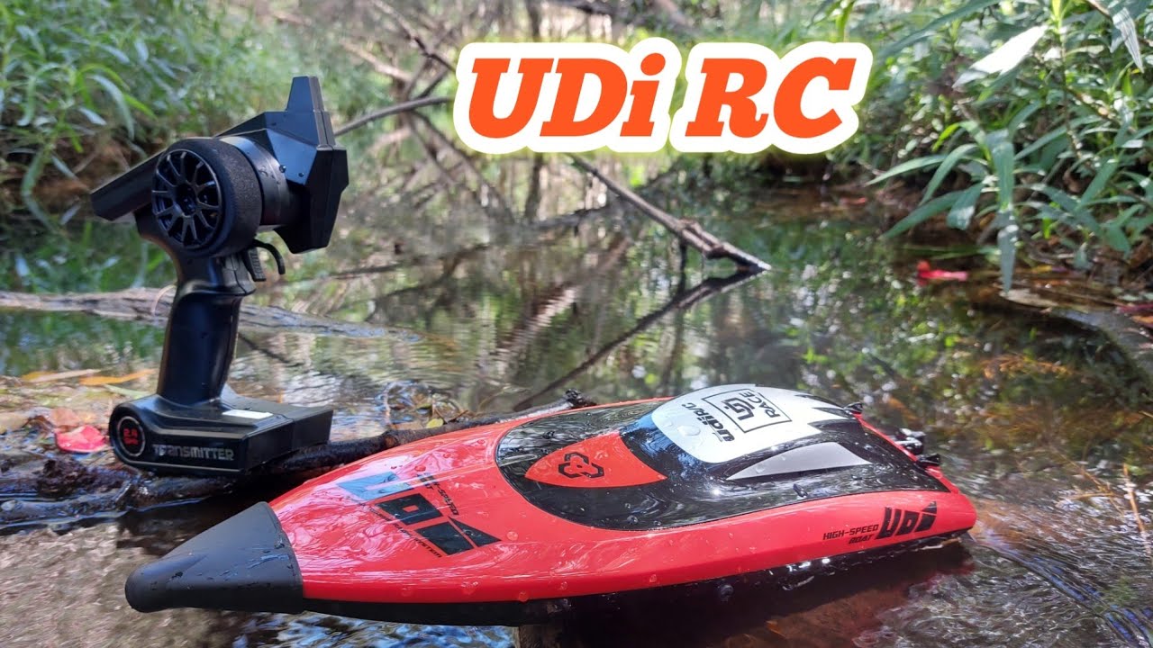 UDI RC Brushless Boat Unboxing & Review