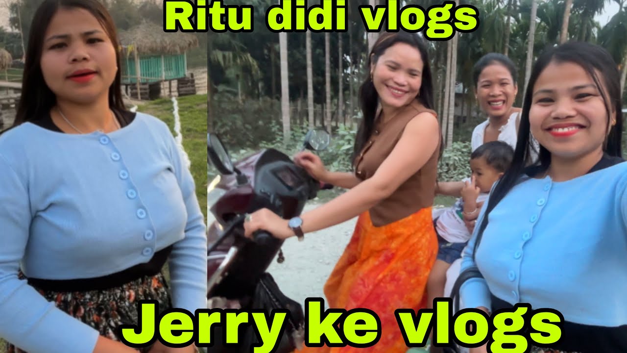 Finally @JerryKeVlogs || @RituDidiVlogs 