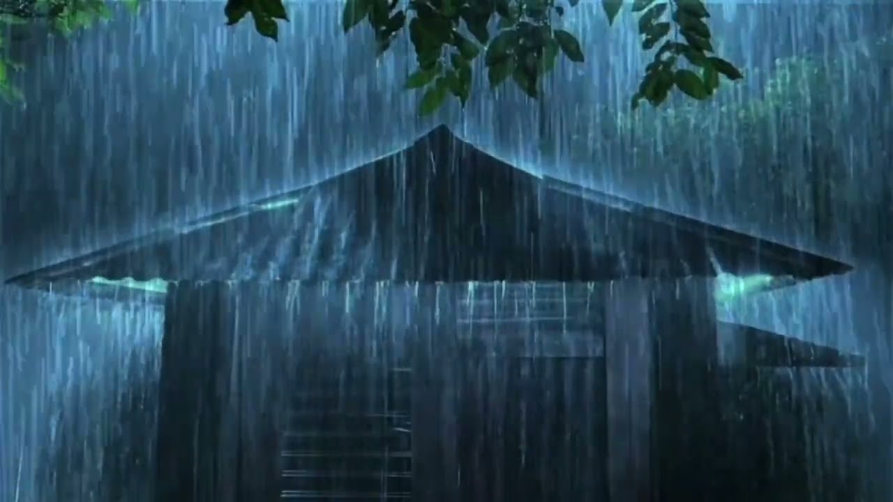 3 Hours of Relaxing Rain Sounds 🌧️ Deep Sleep, Study, Meditation & Stress Relief