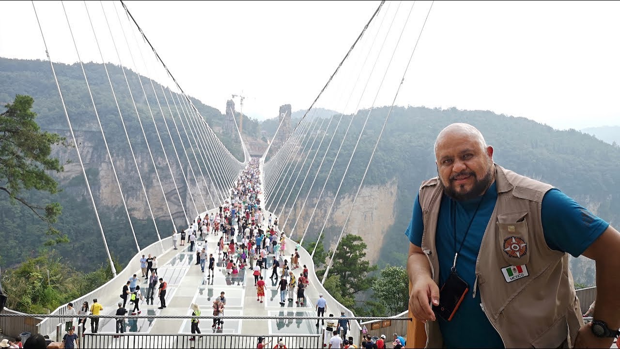 El puente de Zhangjiajie