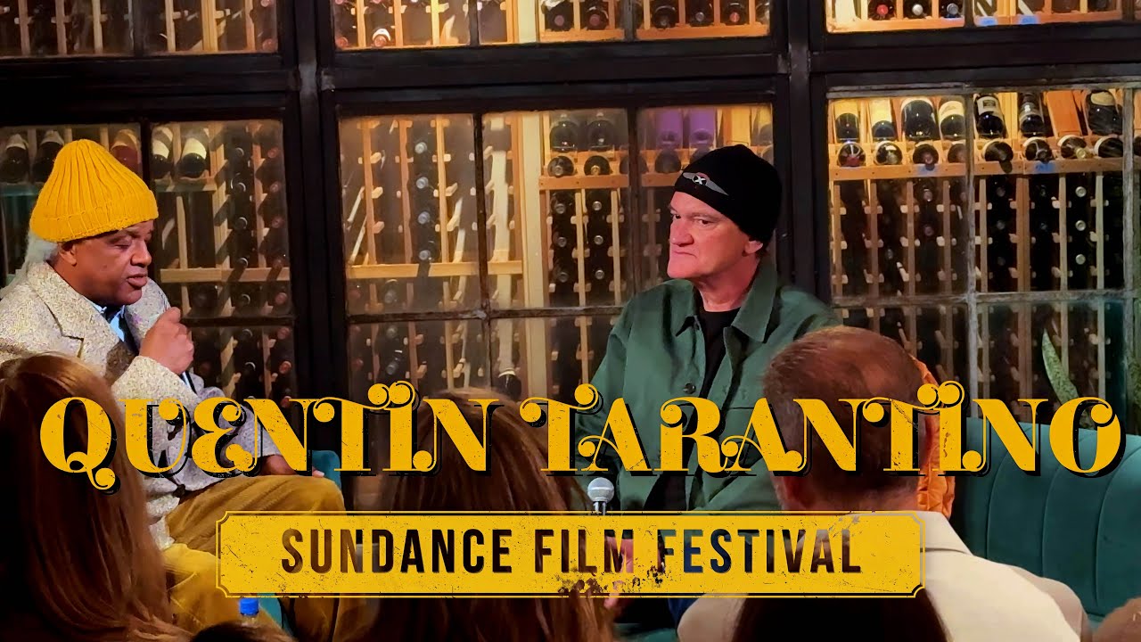 Inside The Room With Tarantino At Sundance Festival!