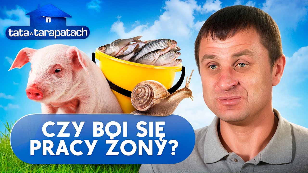 Tata hoduje ślimaki zamiast dbać o rodzinę – Tata w tarapatach | Program komediowy | Śmieszne żarty